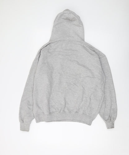 Womens UK Size L Harrisburg Grey Pullover Hoodie