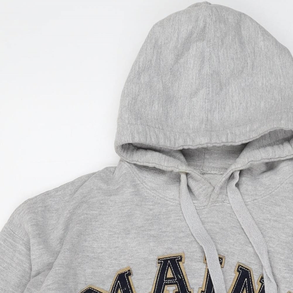 Womens UK Size L Harrisburg Grey Pullover Hoodie