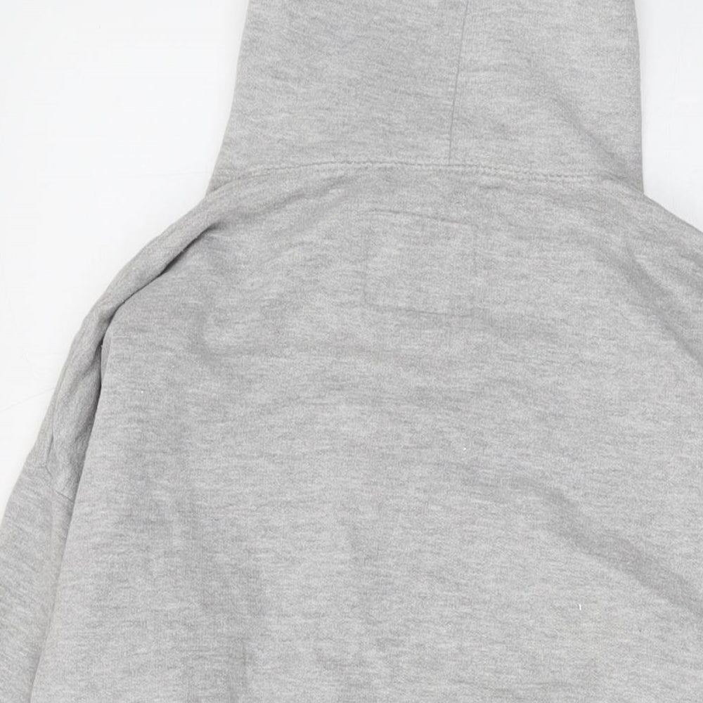 Womens UK Size L Harrisburg Grey Pullover Hoodie