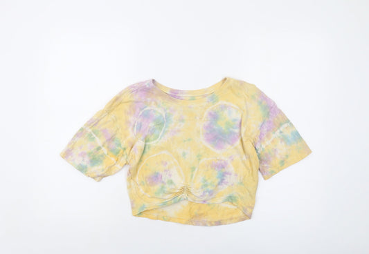 Womens UK Size M Urban Outfitters Multicoloured Basic T-Shirt