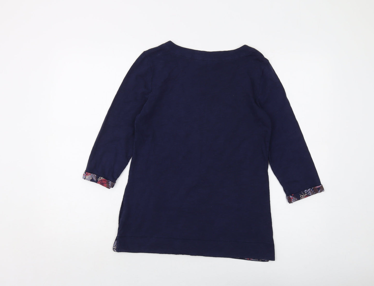 Womens UK Size XS Dickins & Jones Black Basic T-Shirt
