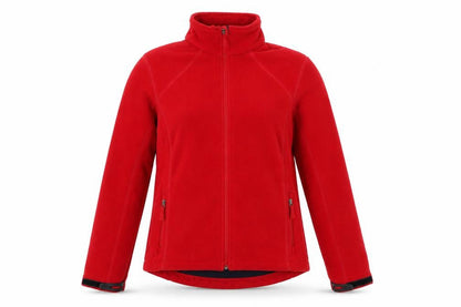 Lands' End Womens Red Jacket Size S Zip