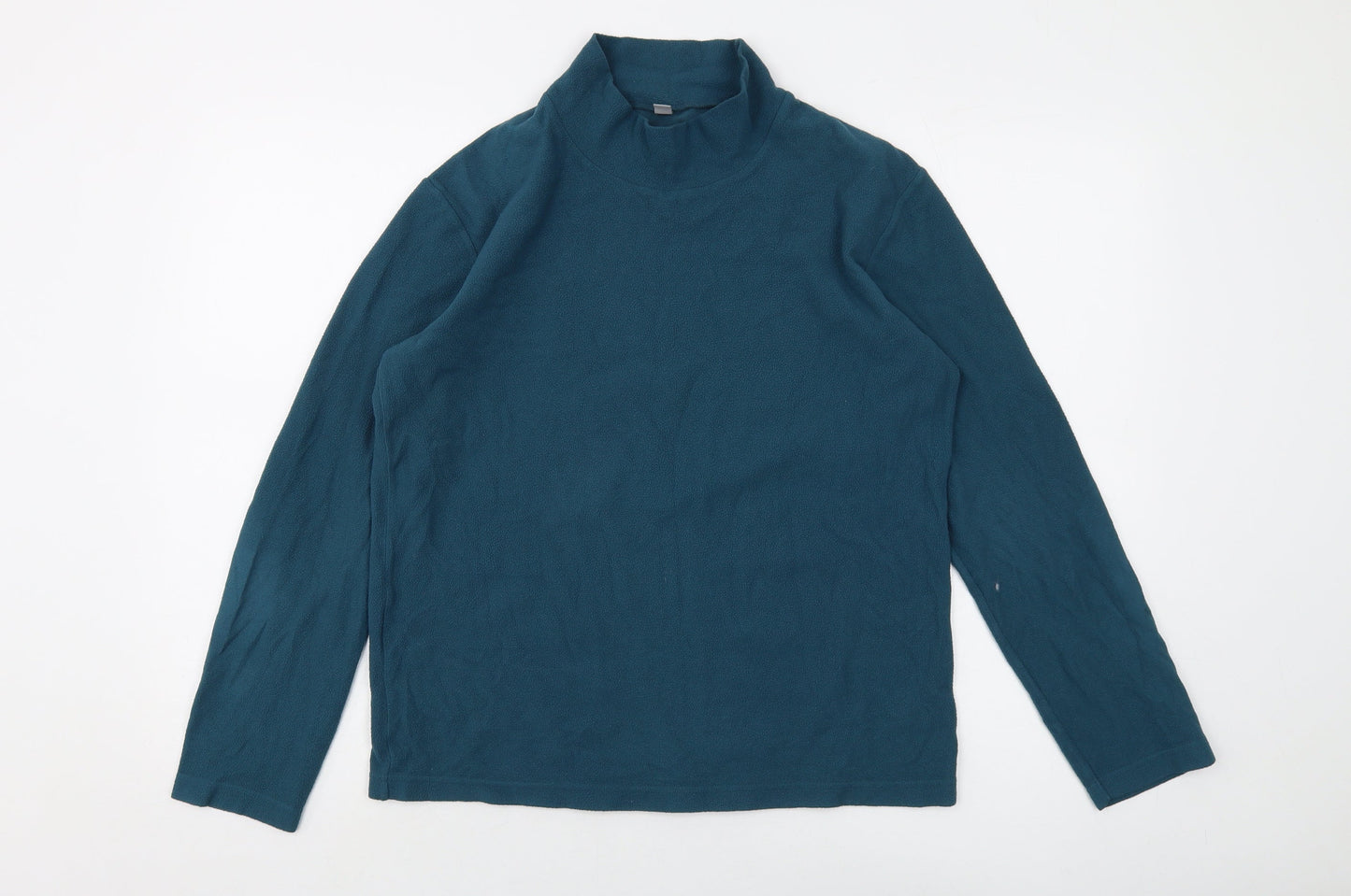 Uniqlo Womens Green Polyester Pullover Sweatshirt Size M Pullover