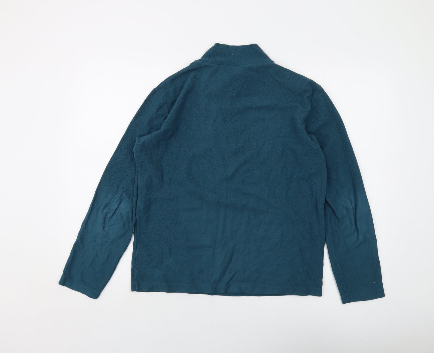 Uniqlo Womens Green Polyester Pullover Sweatshirt Size M Pullover