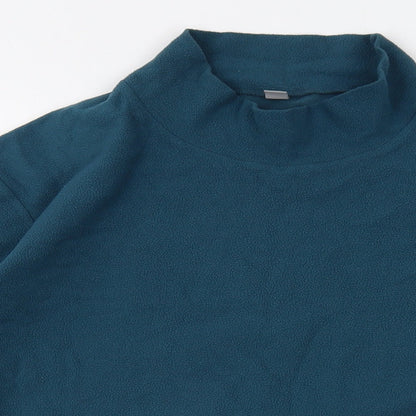 Uniqlo Womens Green Polyester Pullover Sweatshirt Size M Pullover
