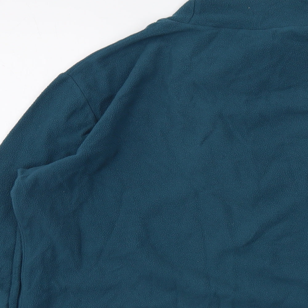 Uniqlo Womens Green Polyester Pullover Sweatshirt Size M Pullover