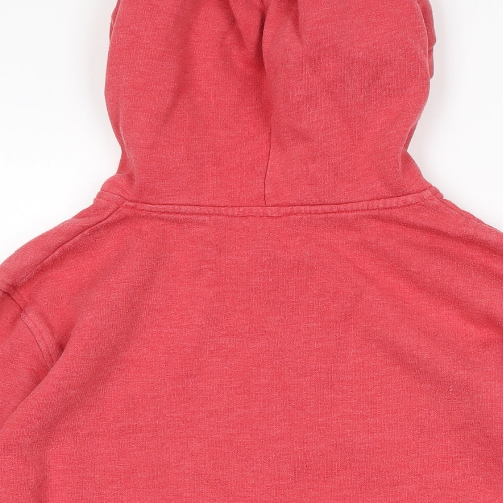 Topman Mens Pink Cotton Pullover Hoodie Size M