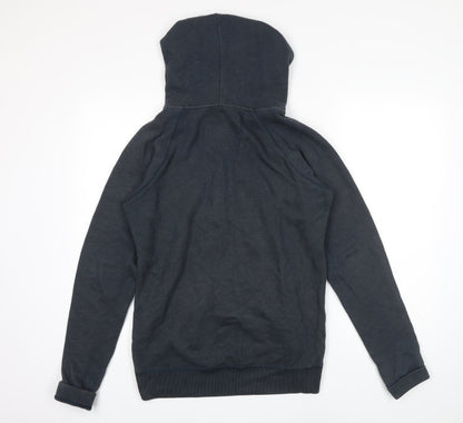 Womens UK Size 14 Jack Wills Blue Full Zip Hoodie