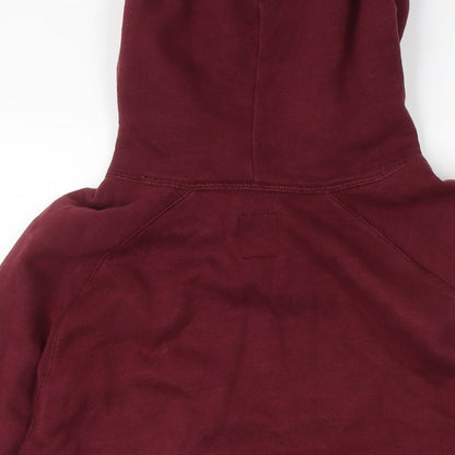Mens UK Size S Jack Wills Red Pullover Hoodie