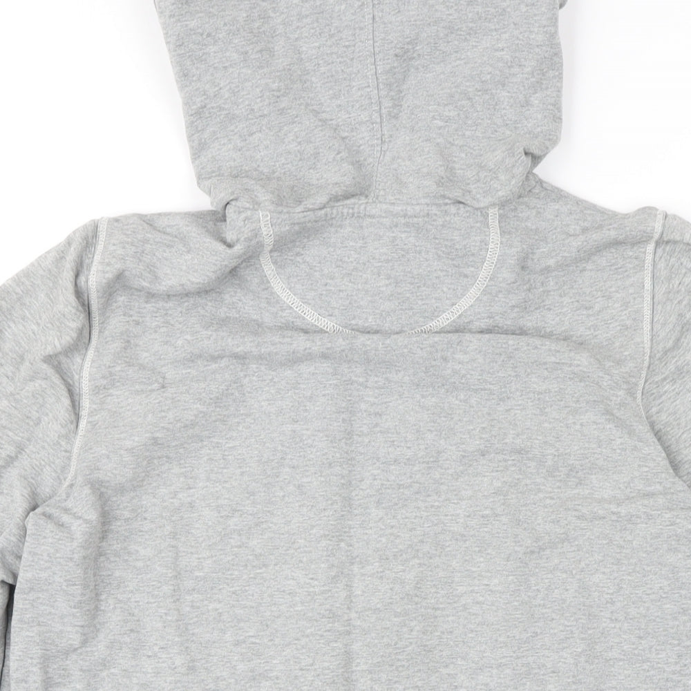 Gap Womens Grey Cotton Full Zip Hoodie Size M Zip