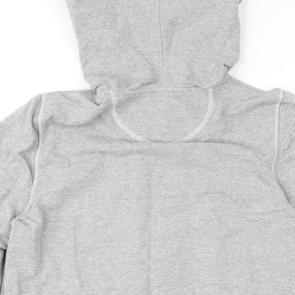 Gap Womens Grey Cotton Full Zip Hoodie Size M Zip