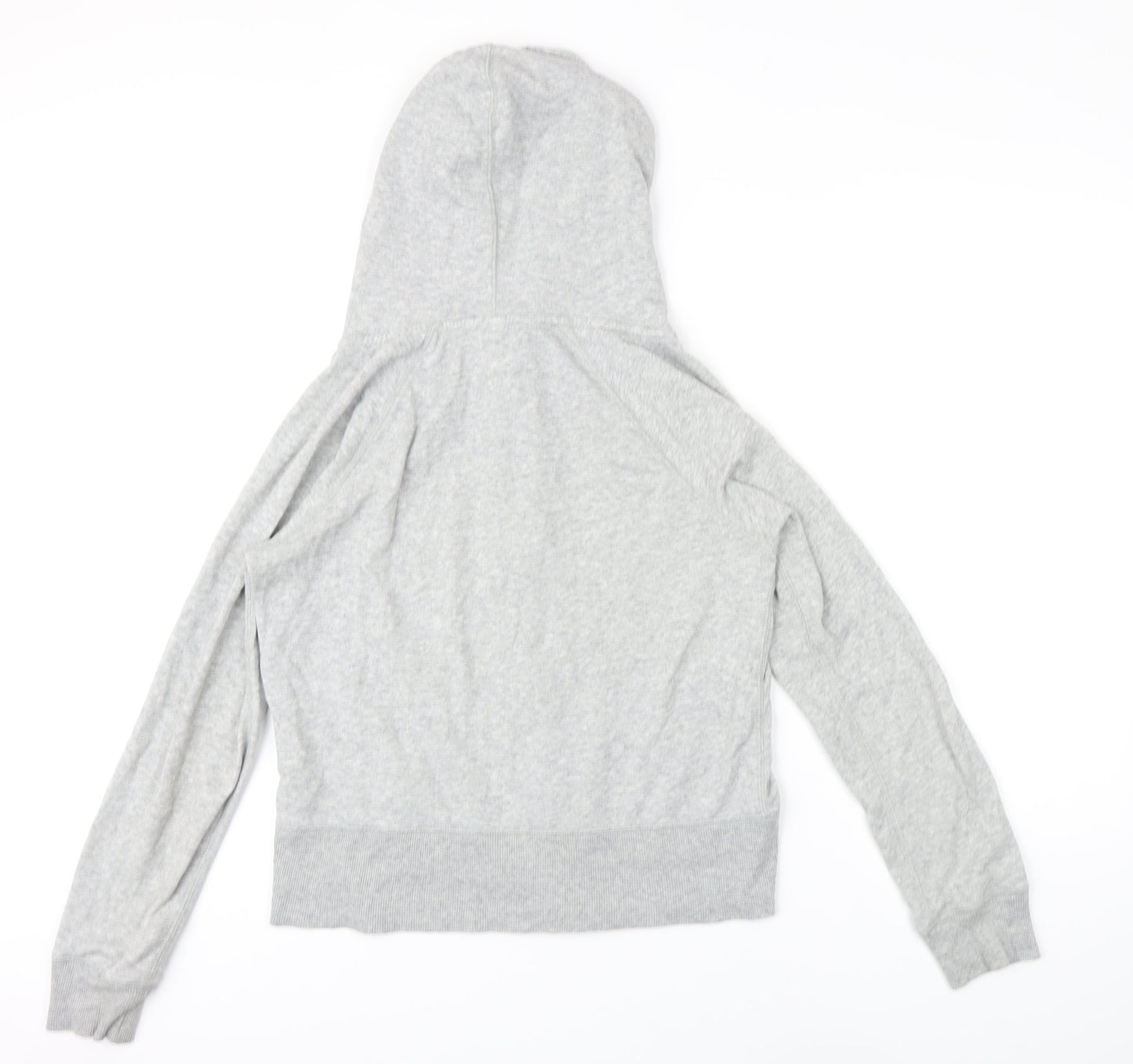 Gap Womens Grey Cotton Full Zip Hoodie Size M Zip