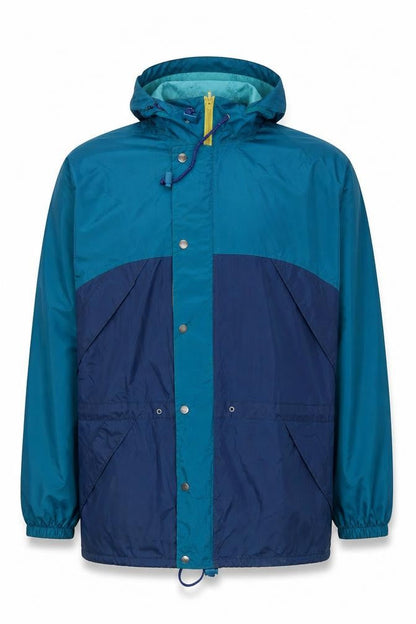 Mens UK Size L L.A Blue Rain Coat
