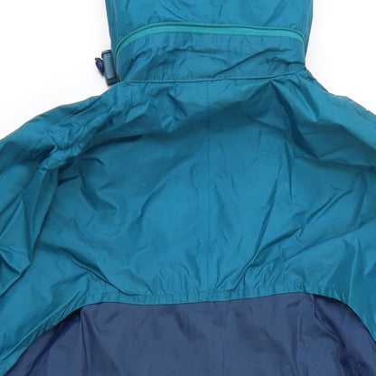 Mens UK Size L L.A Blue Rain Coat