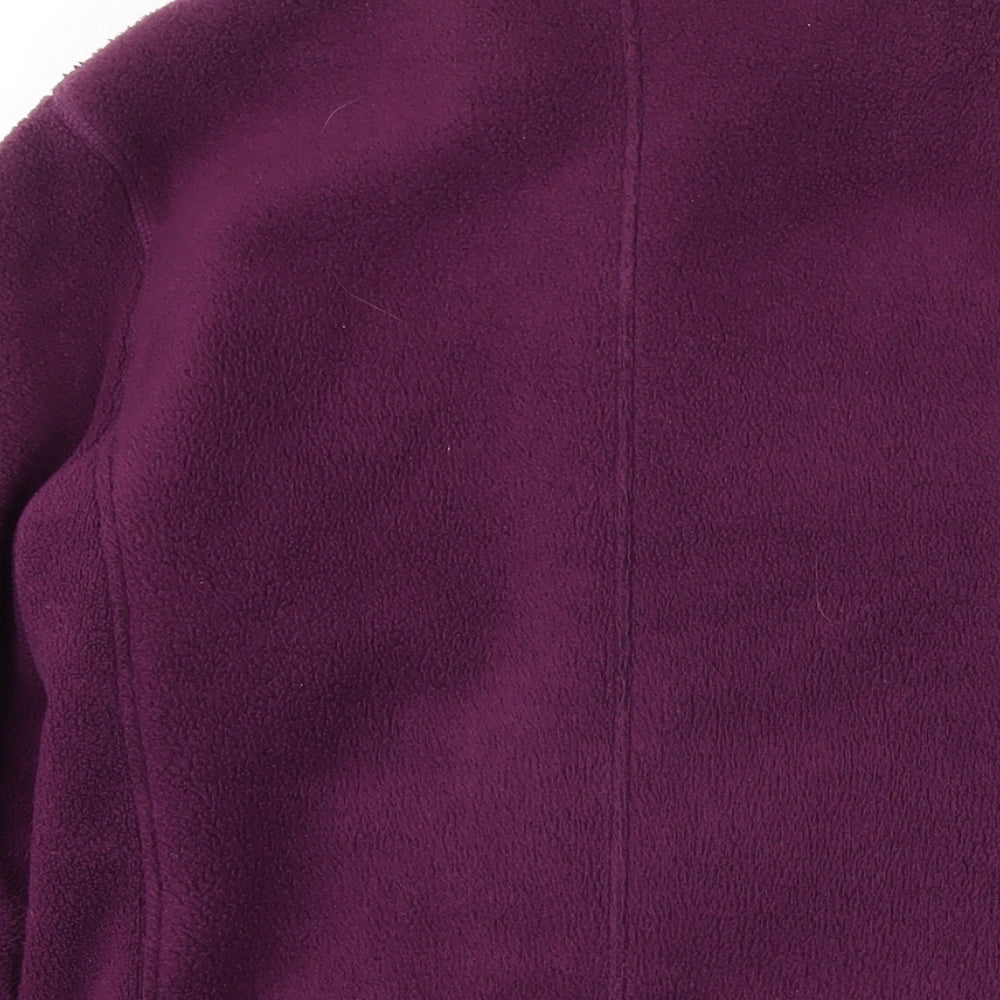 Cotton Traders Womens Purple Jacket Size 14 Zip