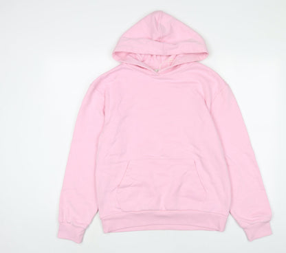 Womens UK Size S Marks and Spencer Pink Pullover Hoodie