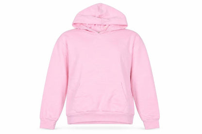 Marks & Spencer Womens Pink Cotton Pullover Hoodie Size S Pullover