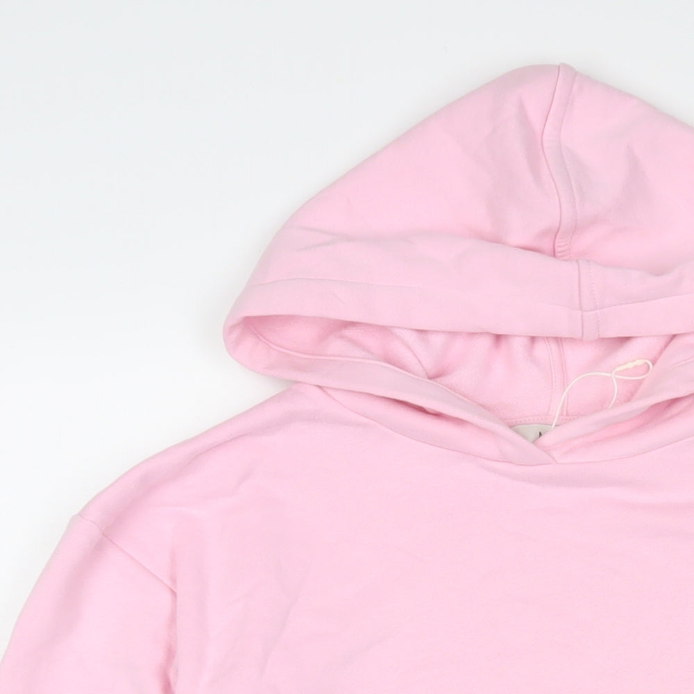 Womens UK Size S Marks and Spencer Pink Pullover Hoodie