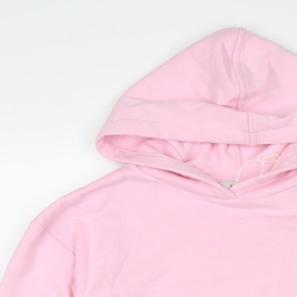Womens UK Size S Marks and Spencer Pink Pullover Hoodie