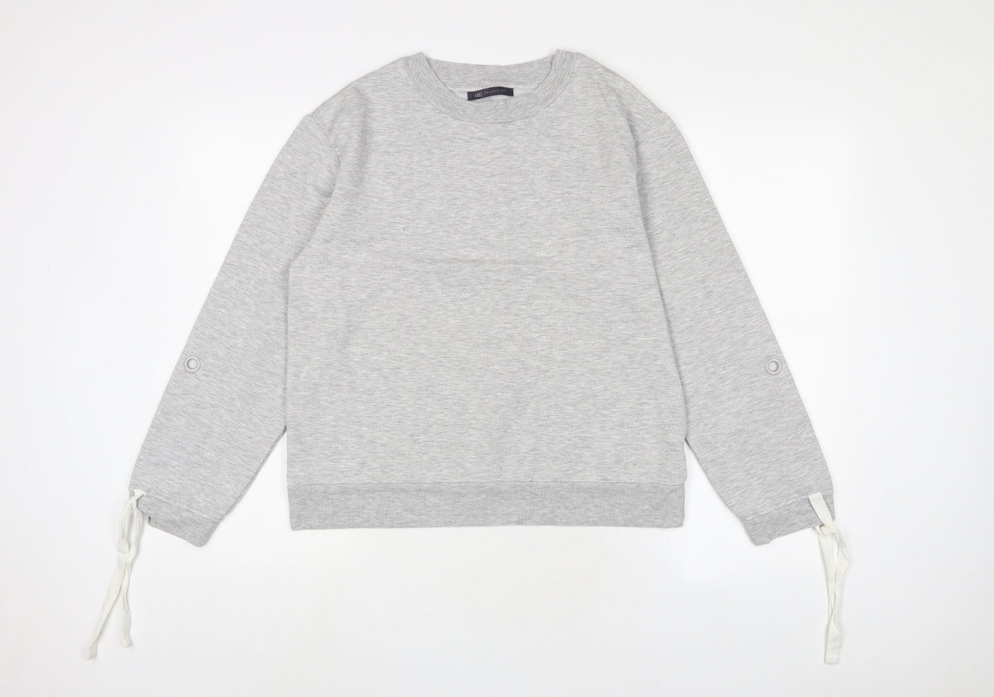 Womens UK Size 12 Marks and Spencer Grey Pullover Sweatshirt