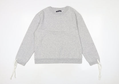 Womens UK Size 12 Marks and Spencer Grey Pullover Sweatshirt