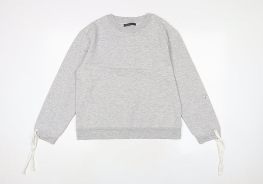 Womens UK Size 12 Marks and Spencer Grey Pullover Sweatshirt