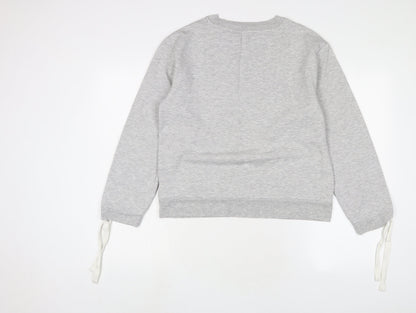 Womens UK Size 12 Marks and Spencer Grey Pullover Sweatshirt