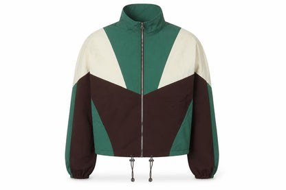Cider Womens Multicoloured Geometric Polyester Full Zip Sweatshirt Size M Zip