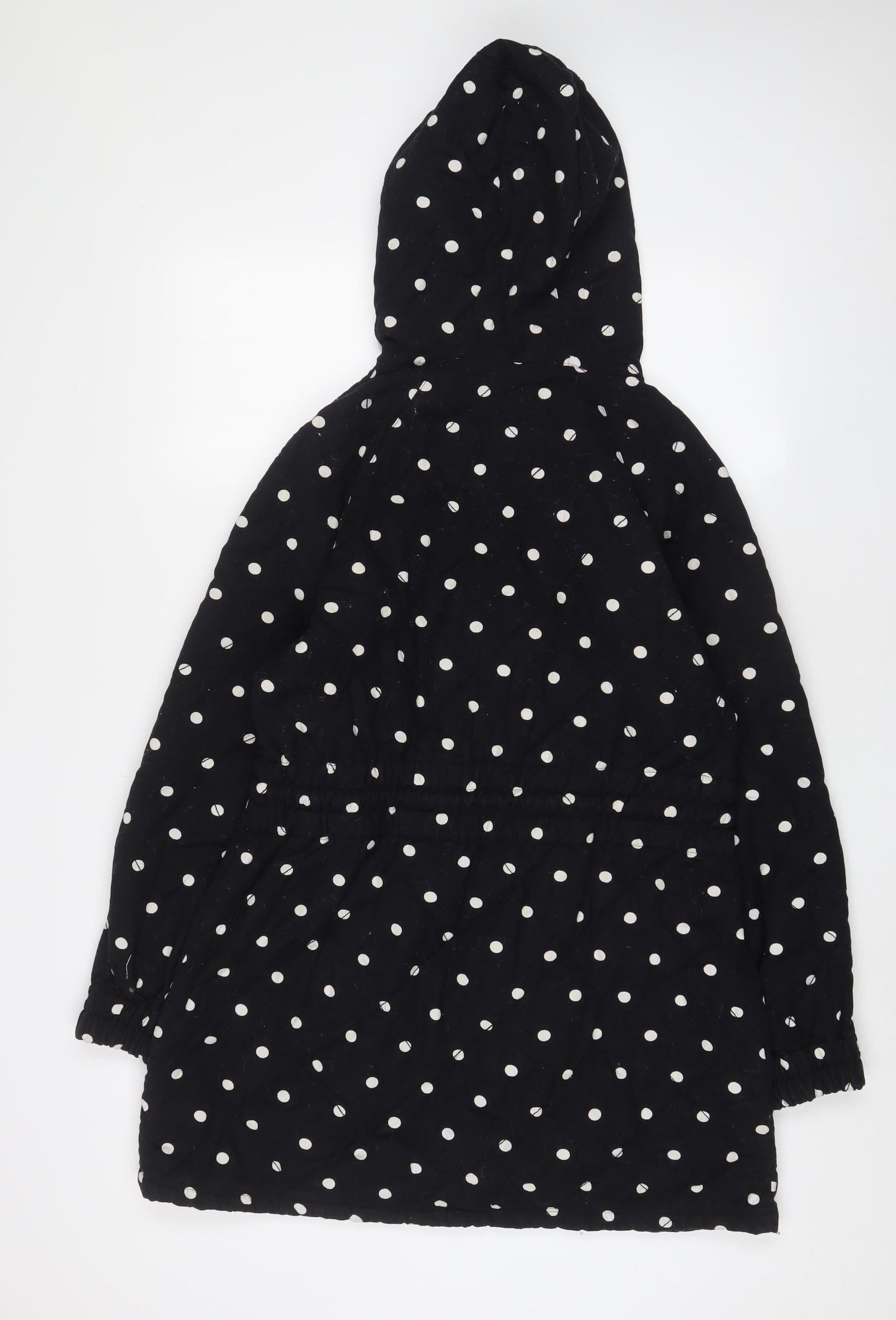 Graham Fiftnee Womens Black Polka Dot Jacket Size S Zip - Zip Pockets