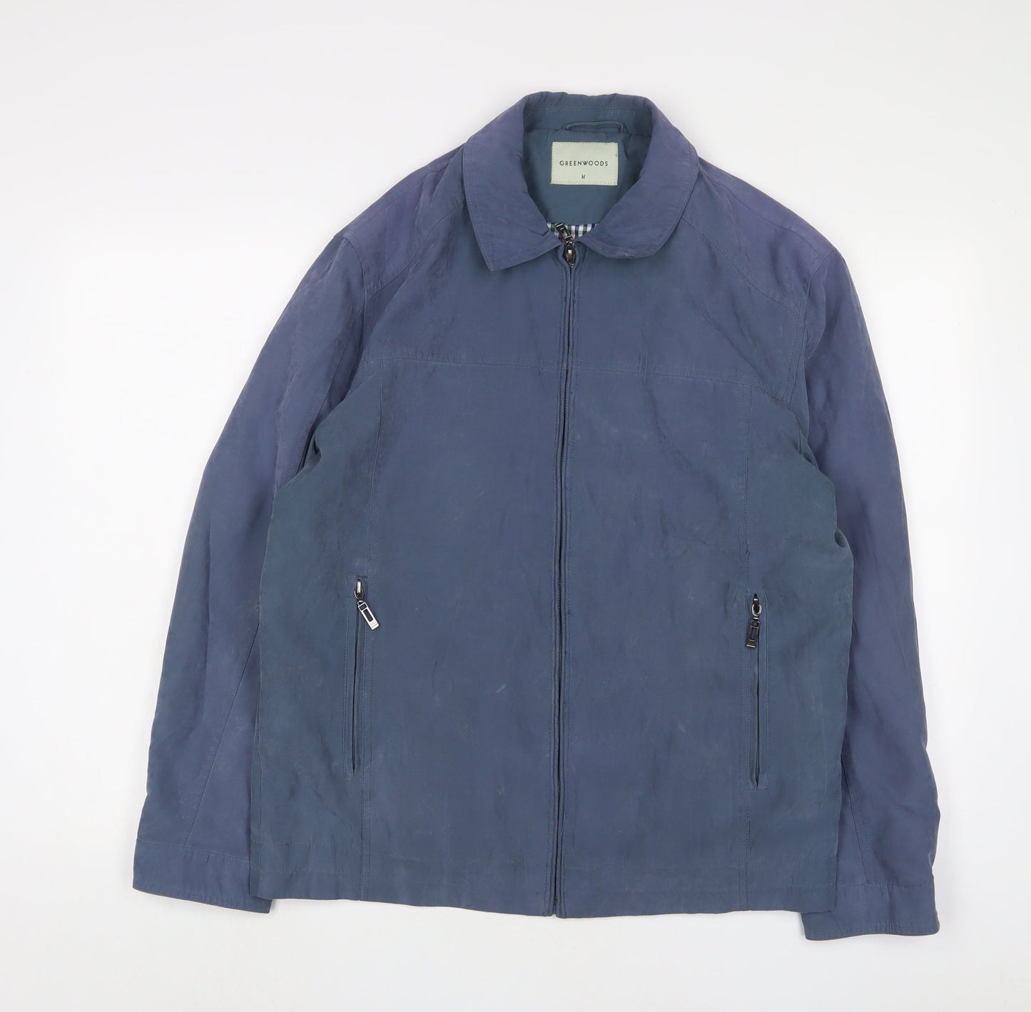 Mens UK Size M Greenwoods Blue Jacket