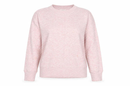 Next Womens Pink Viscose Pullover Sweatshirt Size 8 Pullover