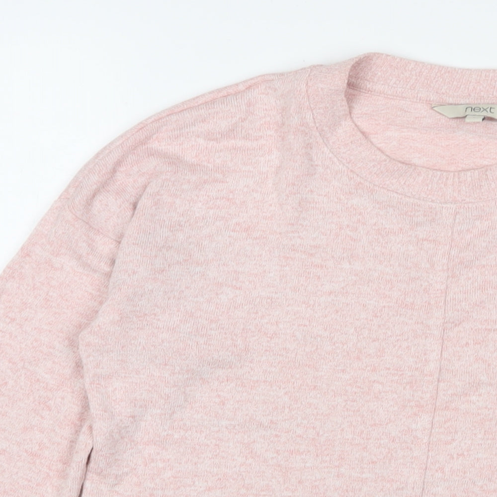 Womens UK Size 8 NEXT Pink Pullover Sweatshirt