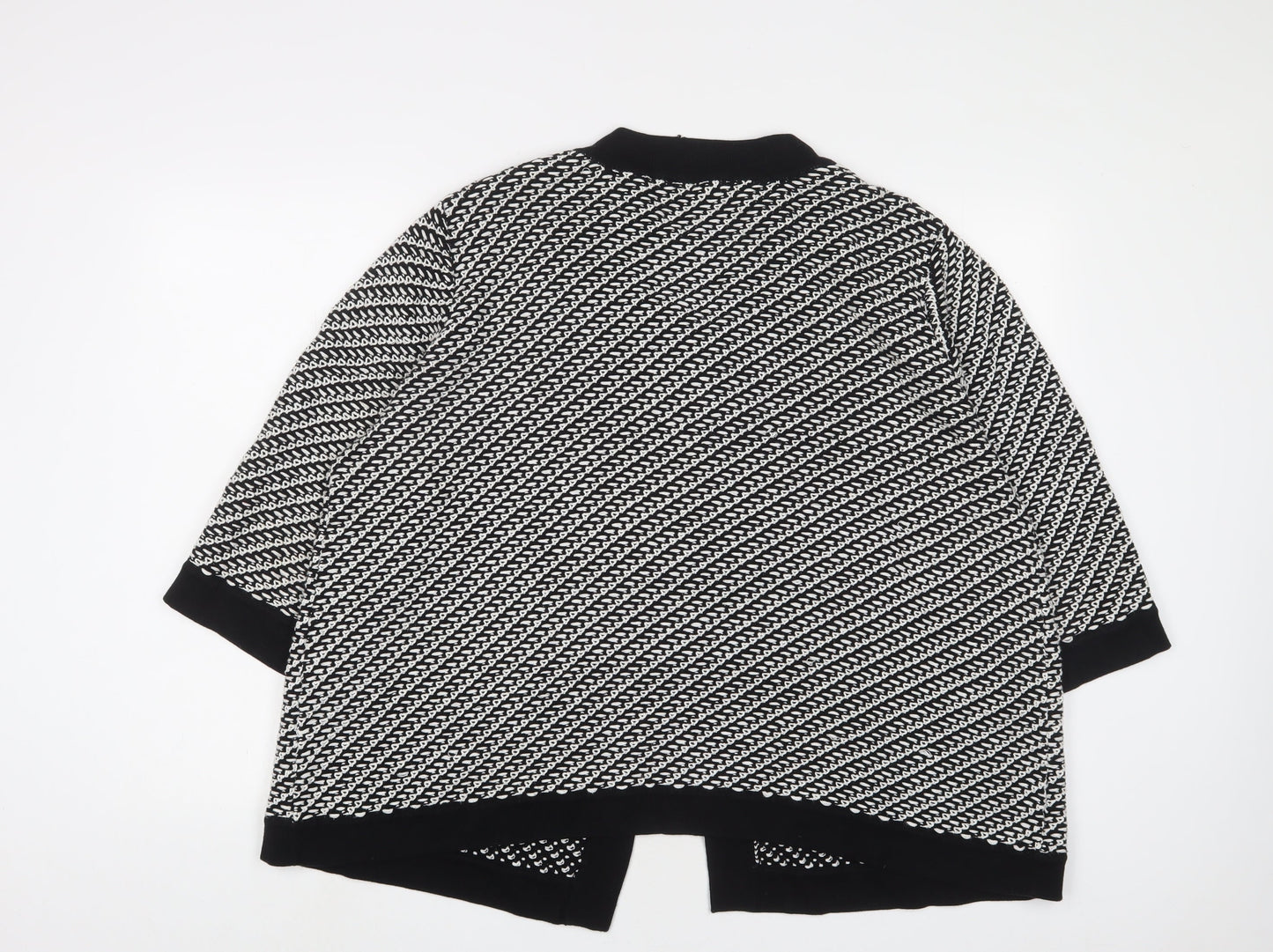 Womens UK Size 20 James Lakeland Black Cardigan Jumper