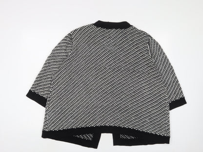 Womens UK Size 20 James Lakeland Black Cardigan Jumper