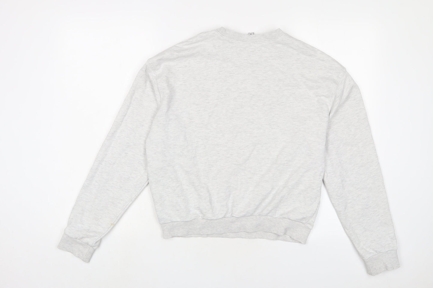 H&M Womens Grey Cotton Pullover Sweatshirt Size M Pullover - NASA