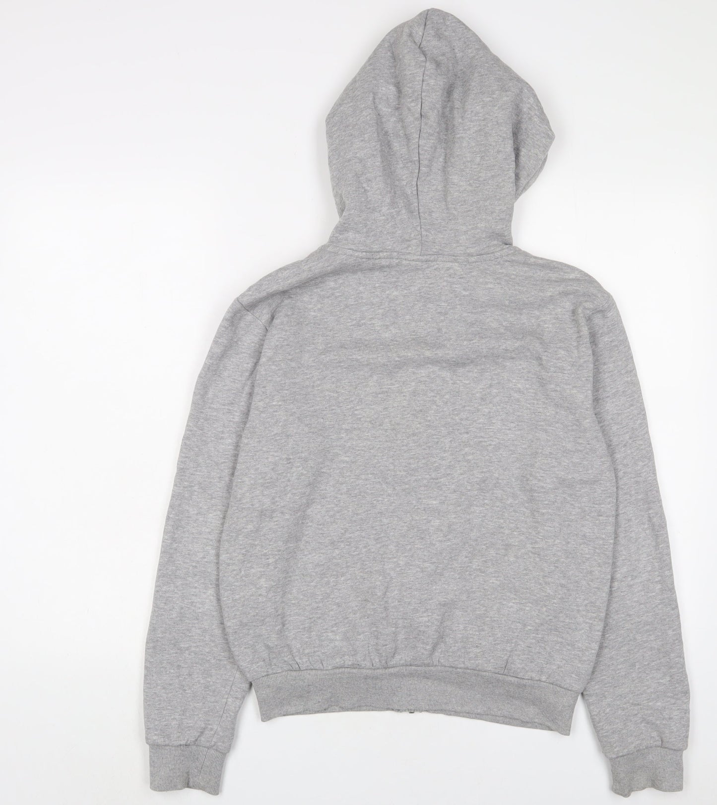 Womens UK Size S H&M Grey Full Zip Hoodie