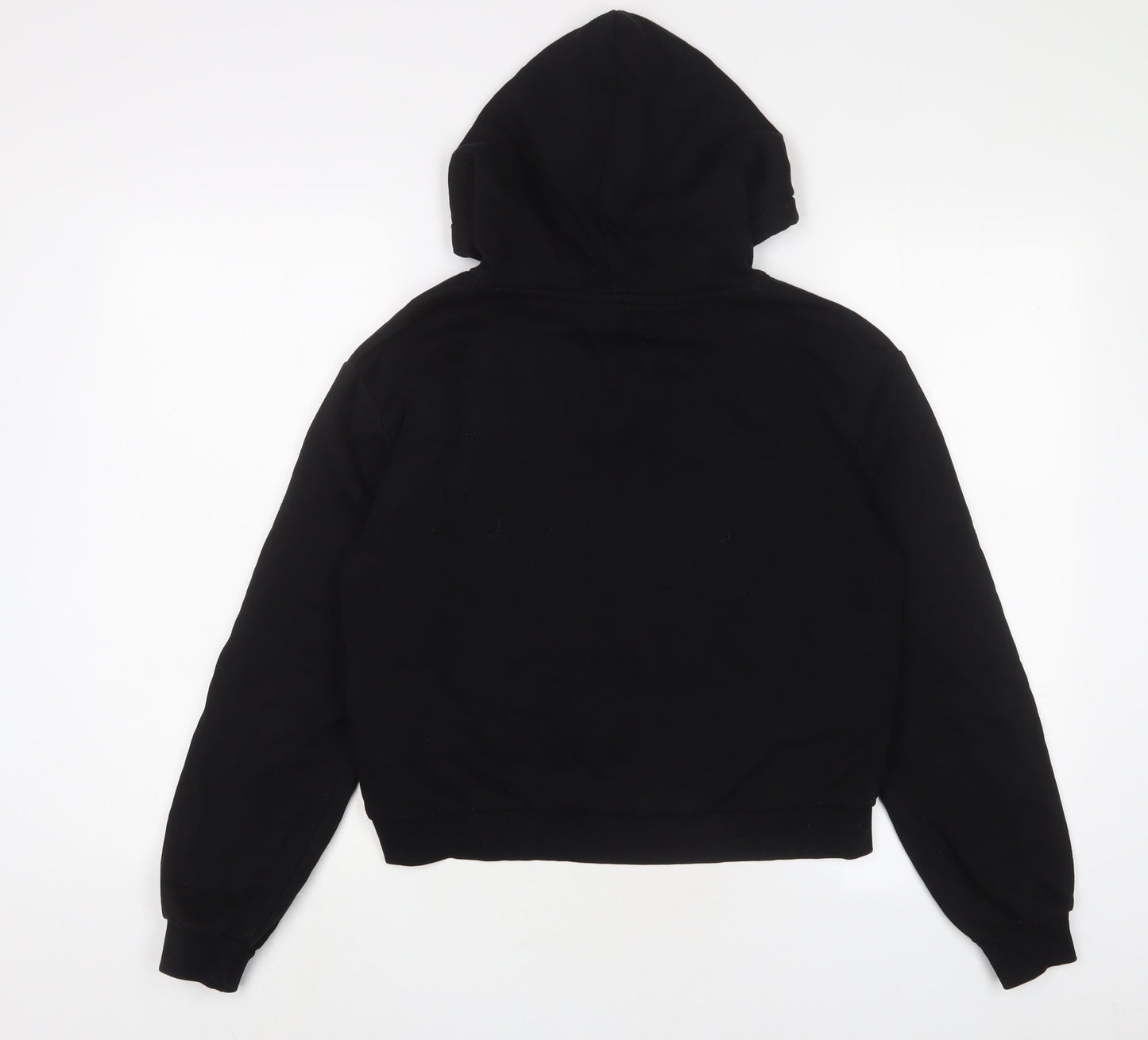 H&M Womens Black Cotton Pullover Hoodie Size S Pullover - New York