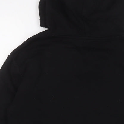 H&M Womens Black Cotton Pullover Hoodie Size S Pullover - New York