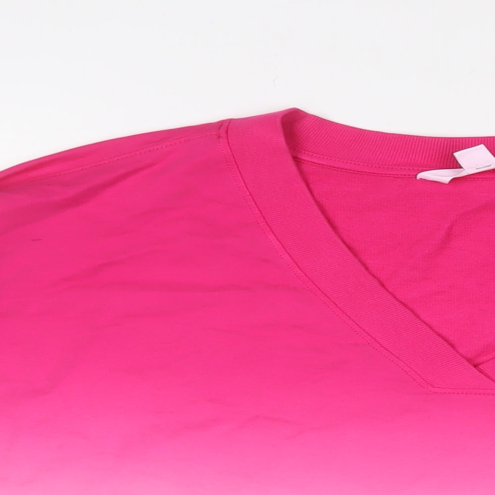 Womens UK Size L Marks and Spencer Pink Pullover Sweatshirt