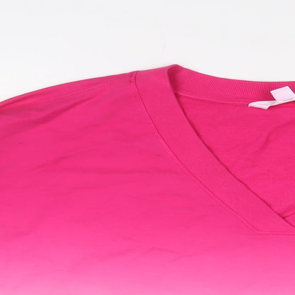 Womens UK Size L Marks and Spencer Pink Pullover Sweatshirt