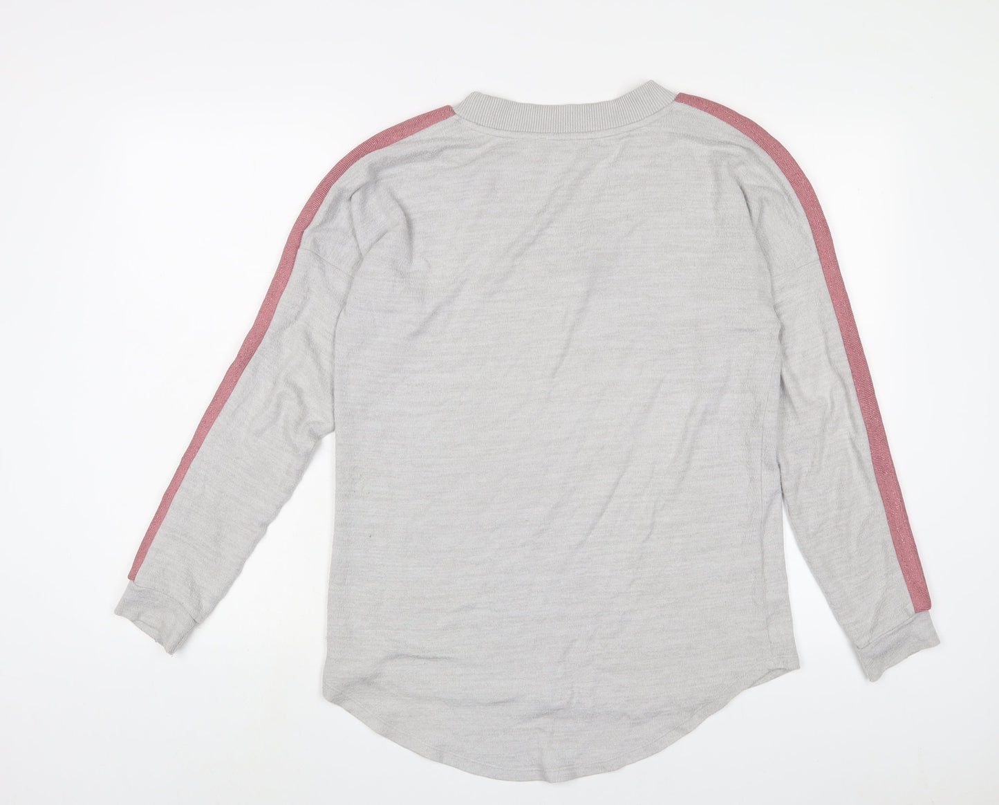 Womens UK Size 10 NEXT Grey Basic T-Shirt