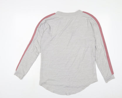 Womens UK Size 10 NEXT Grey Basic T-Shirt