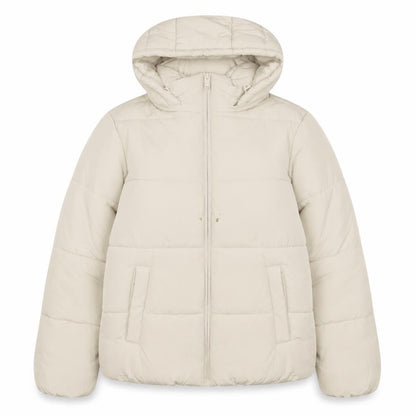 Womens UK Size 10 Marks and Spencer Beige Quilted Coat