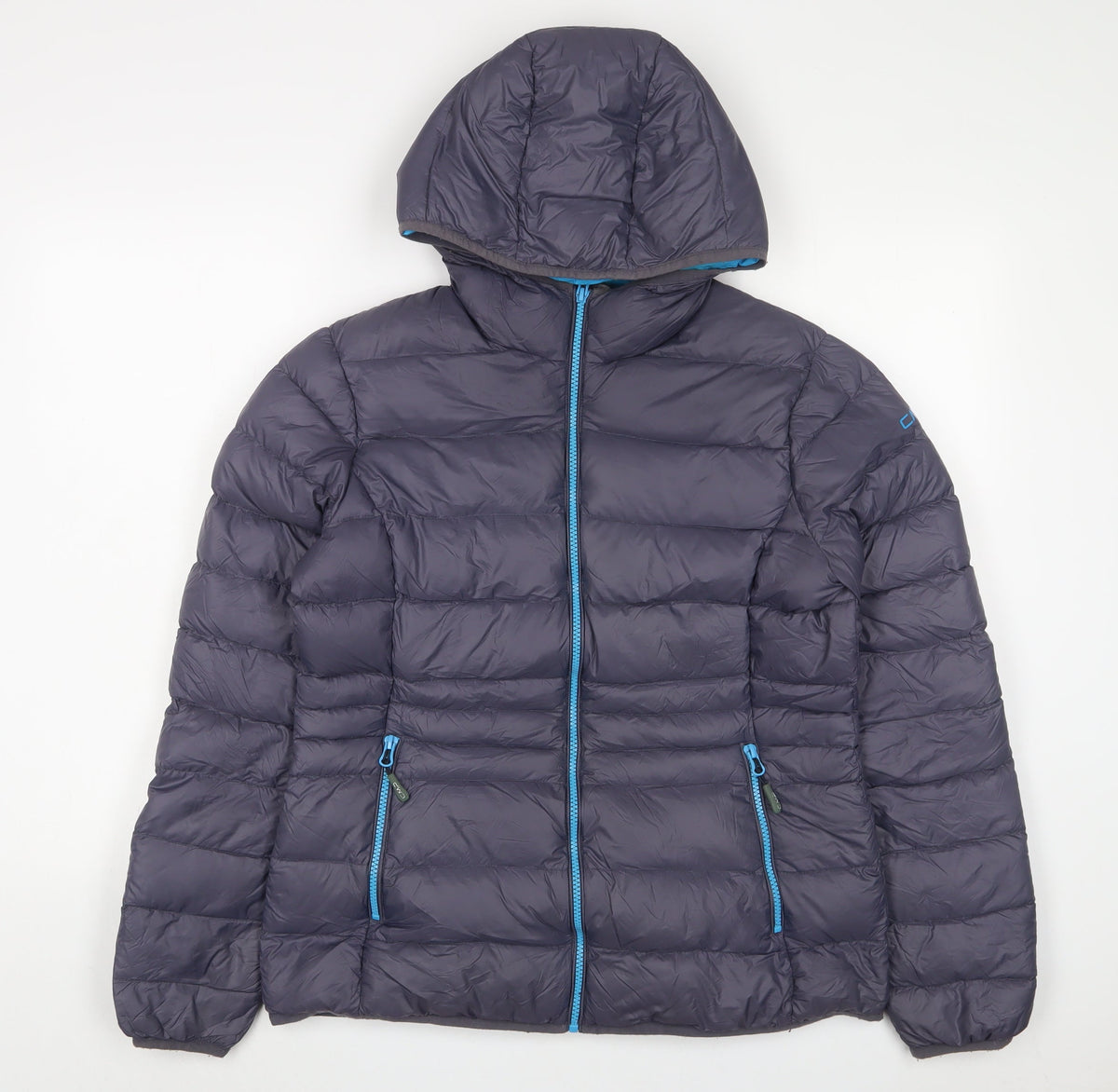 CMP Womens Purple Puffer Jacket Jacket Size M Zip