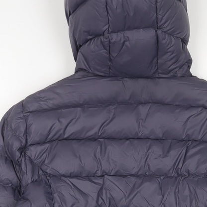 CMP Womens Purple Puffer Jacket Jacket Size M Zip