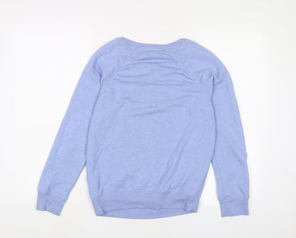 Womens UK Size 10 Marks and Spencer Blue Pullover Sweatshirt