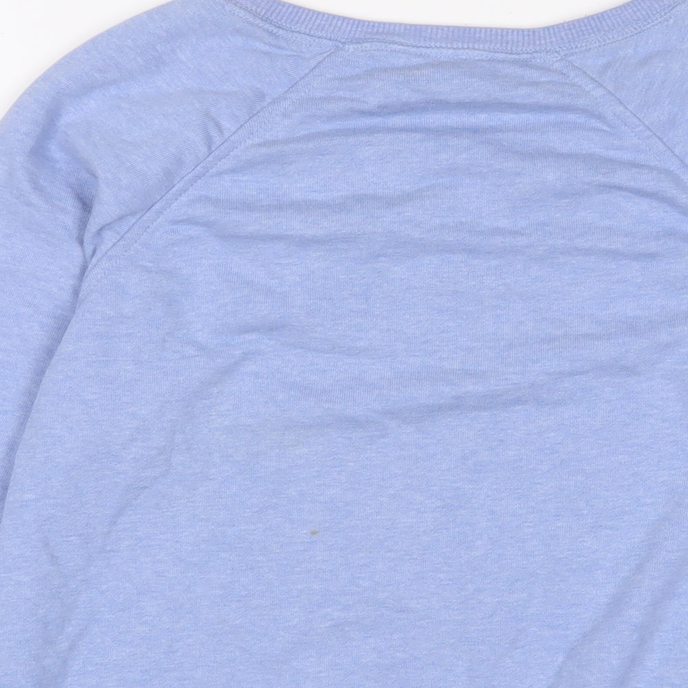 Womens UK Size 10 Marks and Spencer Blue Pullover Sweatshirt