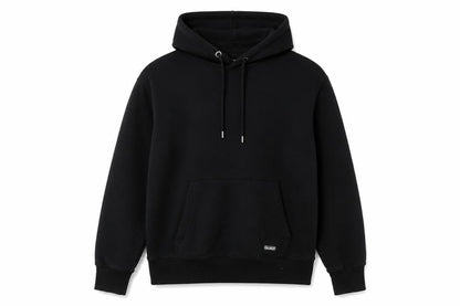 Mens UK Size S Pull&Bear Black Pullover Hoodie