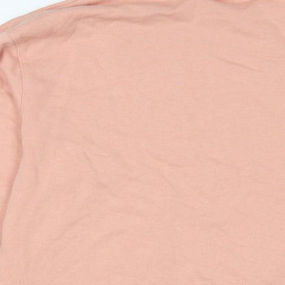 Mens UK Size S H&M Pink Pullover Sweatshirt
