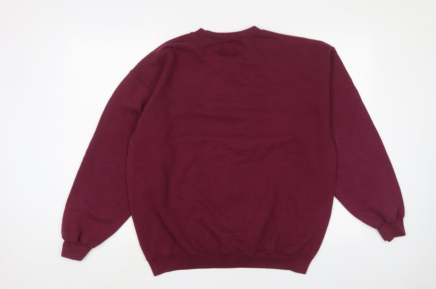 PRETTYLITTLETHING Womens Purple Cotton Pullover Sweatshirt Size M Pullover - Las Vegas